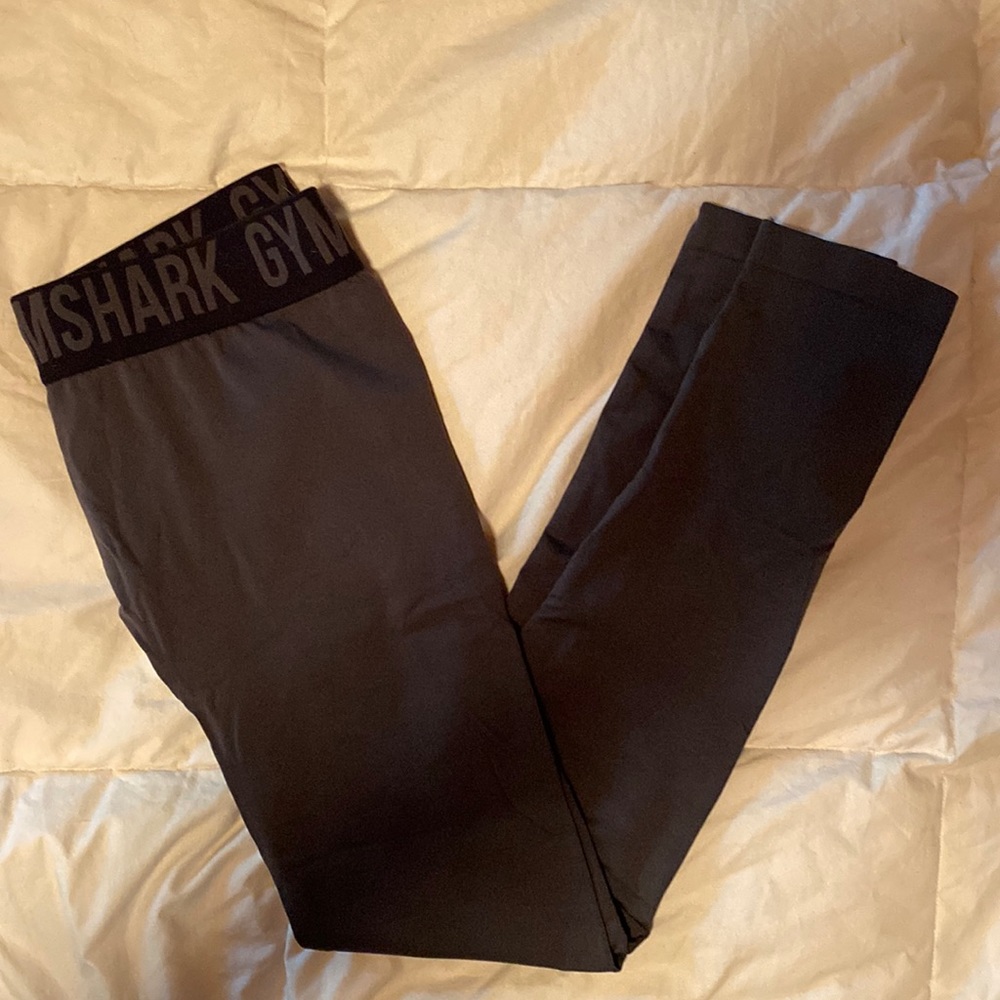 Gymshark leggings dark gray size small